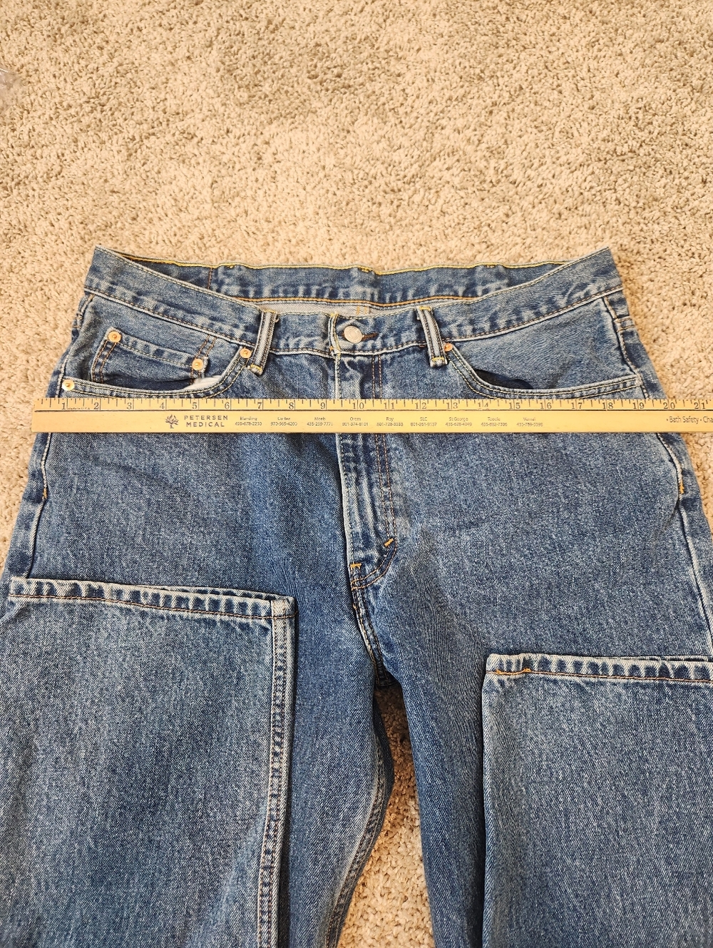 Levi’s Mens 550 Jeans Size 38x30 - Picture 4 of 7
